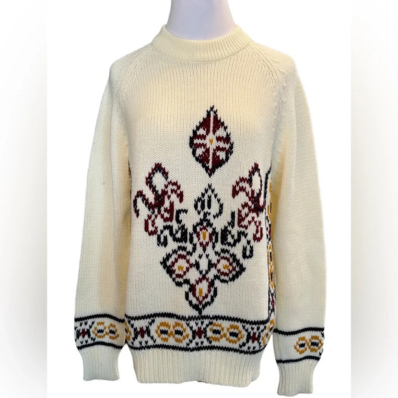 Sigallo Sweaters - Vintage Sigallo Acrylic Crewneck Sweater
